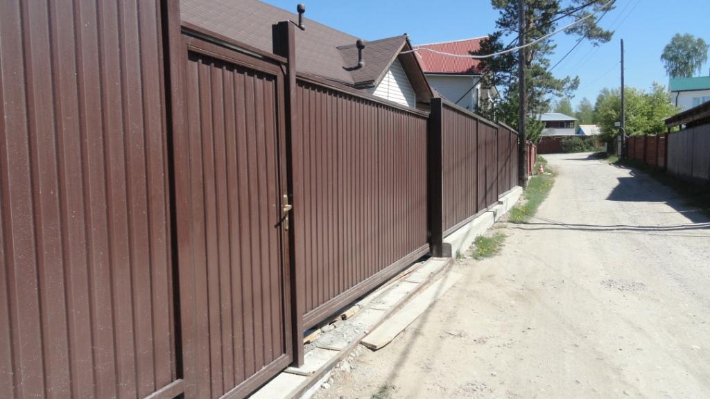 откатные ворота в Иркутске